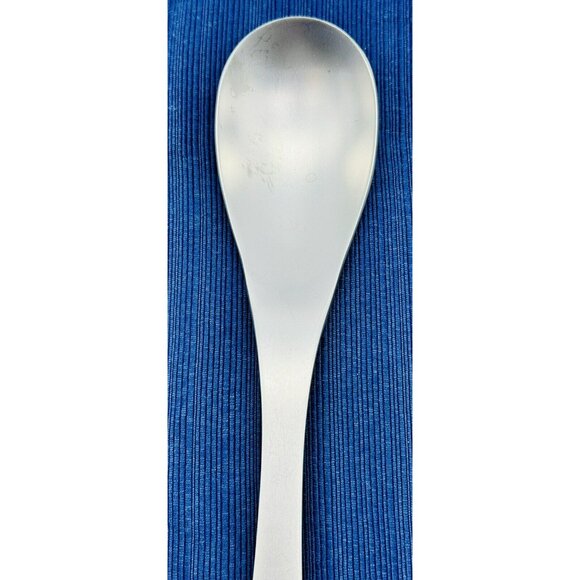 Robert Welch PENDULUM Serving Table Spoon Dot Stainless Satin 9 7/8 inch Single - Picture 2 of 6